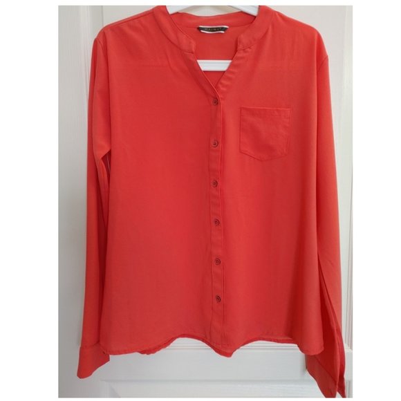 VERONICA BUTTON DOWN SHIRT - Picture 1 of 3